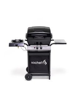 BARBECUE A GAS SOCHEF "PIU PEPITO" CON COTTURA A PIETRA LAVICA 2 BRUCIATORI - COD. G20724